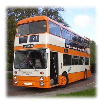 7001 Leyland Atlantean, the first Park Royal bodied SELNEC standard to go into production