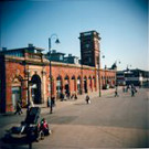 Ashton Market ground, taken with a Holga 120CFN.